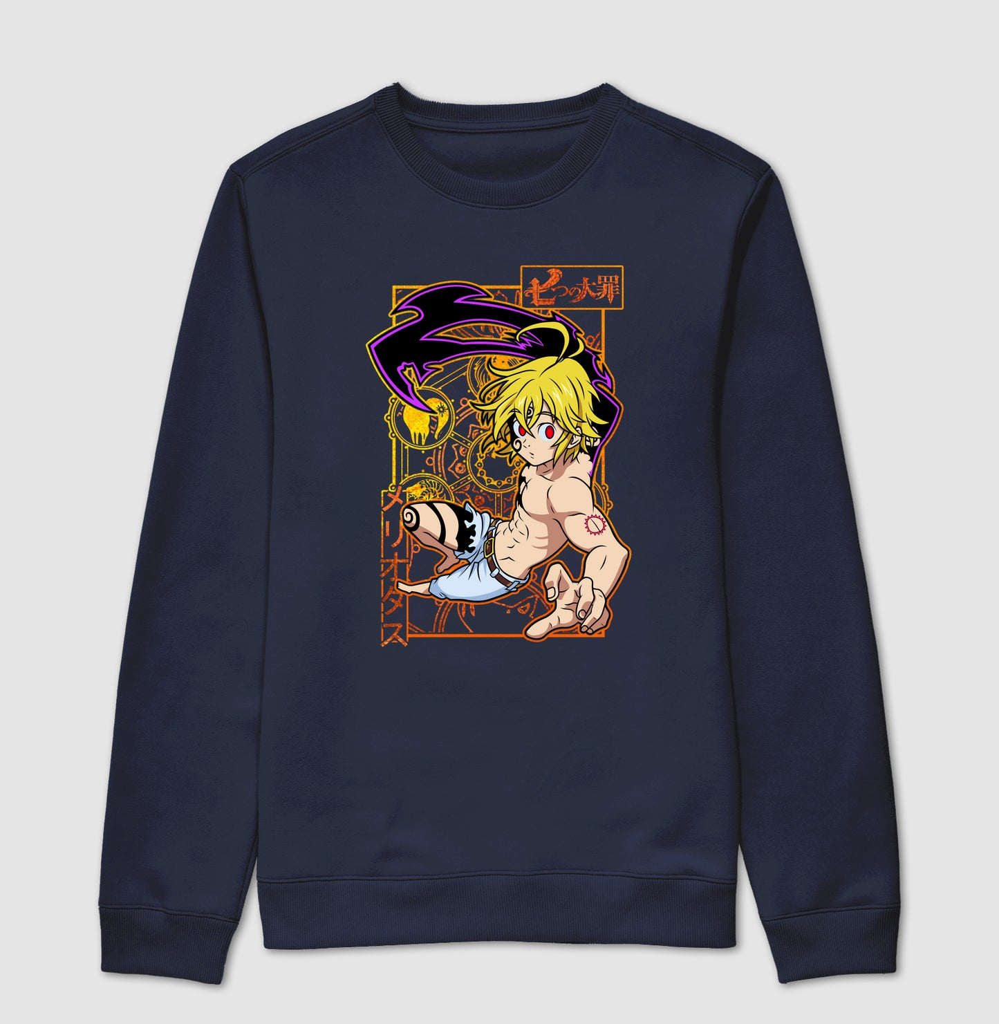 The Seven Deadly Sins - MELIODAS (Moletom)